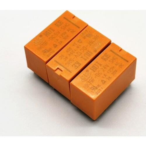 5pcs DIY Relay hk19f-dc5v-shg hk19f-dc12v-shg hk19f-dc24v-shg 3V for household appliances 8pin