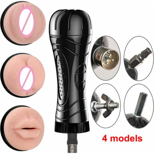 Sex Machine Masturbation Attachements For Man Love Machine Product Anus/Oral/ Vaginal Sex Masturbation Cup Toys Accessories