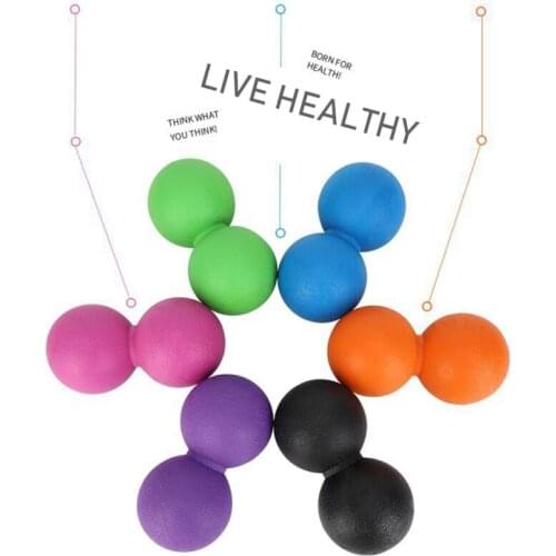 High Density Massage Yoga Ball Fitness Ball Therapy Relaxation Exercise Peanut Massage Ball Relieve Pressure Yoga Ball