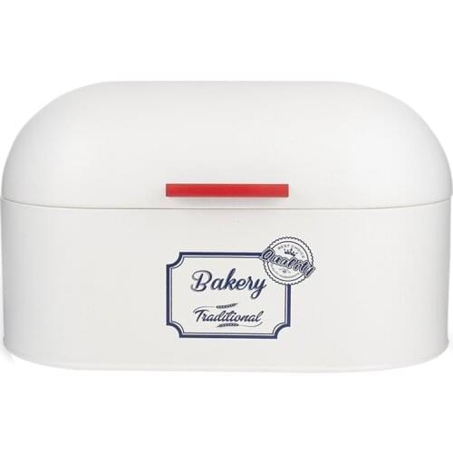 SHGO HOT-Household Bread Box Kitchen Food Snacks Bread Storage Bins Holder Container