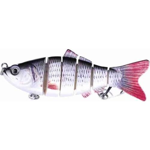 1Pcs 10CM 18g Fishing Lure Hard Bait Multi Jointed Sections Artificial Crankbaits Wobbler Sinking Lifelike Swimbait For Bass