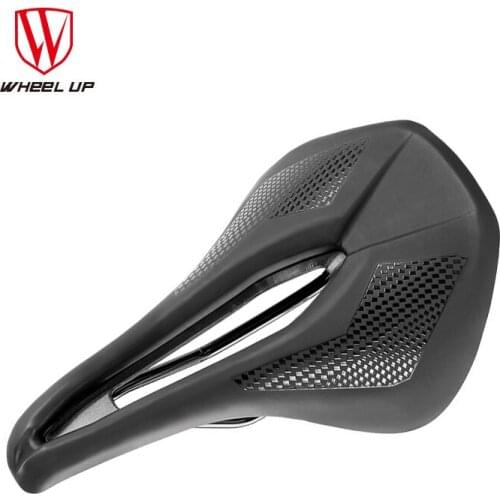 Wheel up Bicycle Saddle MTB Sponge Breathable Mountain Bike Saddle Cushion Cover Road Bike Big Cycling Seat Mat Accessories