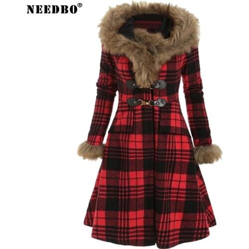 Wnter Coat Women Long Wool Oversize Winter Jackets Winter Coat Female Overcoat Blends Faux Fur Overcoat Outwear Casaco Feminino