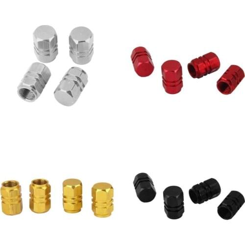 16pcs Universal Aluminum Alloy Truck Wheel Tyre Valve Dust Caps Stems Covers