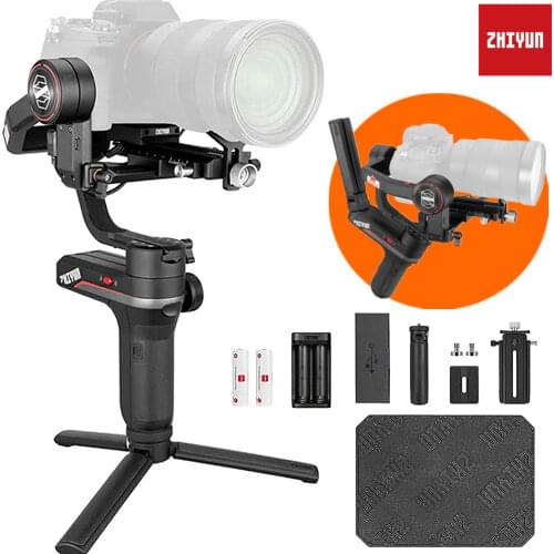Zhiyun Crane 3 LAB 3-axis Handheld Gimbal DSLR Camera Stabilizer Versatile Structure,ViaTouch Control,Payload 4.6 kg for Sony A7