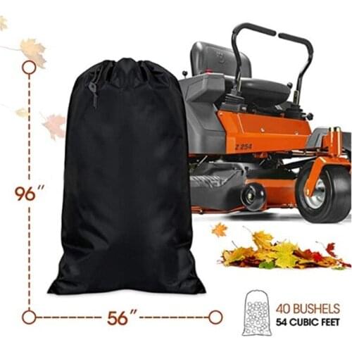 Waterproof Cover For Outdoor Lawn Mower Lawn Tractor Leaf Stroange Dust Cover Bag Garden Sweeper Garbage Bag