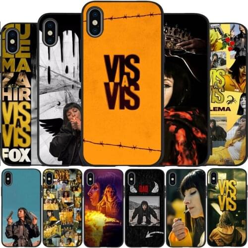 Vis a vis Black Silicone Phone Case For IPhone 12 Mini 11 Pro Max XR XS XSMax X 5 5S SE 2020 6 7 8 Plus TPU Cover