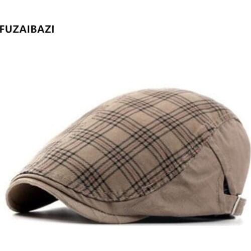 FUZAIBAZI New Autumn Fashion Mens Snapback Cotton Berets Adjustable Size Womans Summer Hat Leisure Tourism Mountaineering Cap