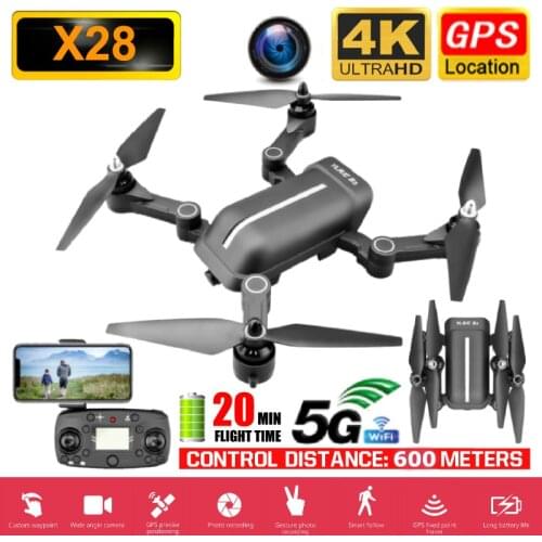 GPS Brushless Motor 5G WIFI 4K Ultra HD Camera FPV Professional RC Drone Quadcopter S3 Upgraded Version X28 VS L109 SG906 SJ F11
