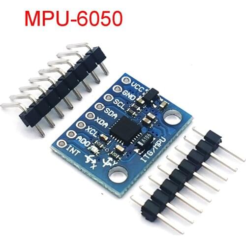 GY-521 MPU-6050 Modulo Sensore 3 Triple Axis Giroscopio Accelerometro Compatibile Consiglio Per Arduino IIC I2C Interfaccia 6050
