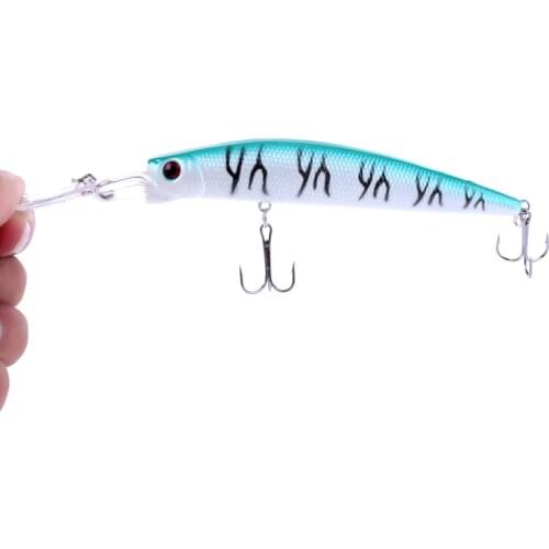 HENGJIA 1PC 14.5cm 14.7g Fishing Lure Floating Hard Bait isca Artificial Minnow Fishing Wobblers Japan pesca fishing tackle