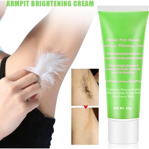 Strong Dark Skin Whitening Cream Bleach Bleaching Armpit Elbow Safe Brighten MH88