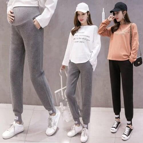 Adjustable Big Size Leggings New Maternity Pant Leggings Pregnant Women Thin Soft Cotton Pants High Waist Clothes