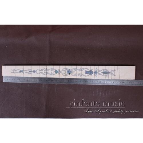New high Quality 1 x 25.5 " Guitar Fretboard electric guitar Maple Wood Fretboard Parts 12 # inlay