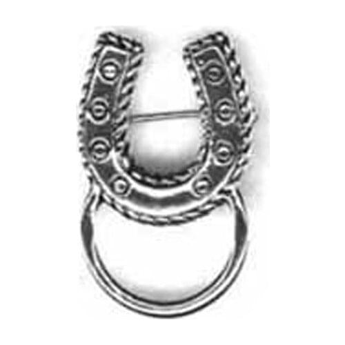 New decorative pattern totem horse shoe pin brooch eyeglasses holder fashion ornament jewelry accessory 6pcsx