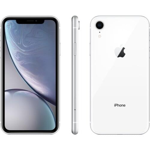 Unlocked Used Apple iPhone XR 6.1" Retina HD Display Full Screen Mobile Phone Face ID 4G LTE Hexa-core A12 Bionic IOS Smartphone
