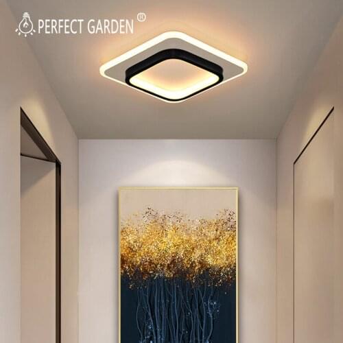 Modern Square Led Lights For room Aisle Corridor Small Chandeliers kitchen Home Smart indoor lighting