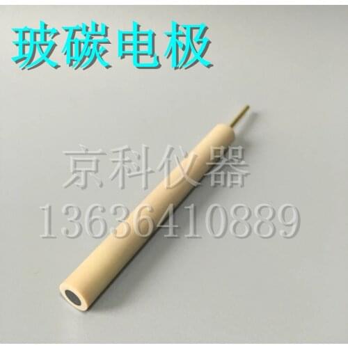 Glassy Carbon Electrode 3mm 4mm 5mm PEEK/PTFE Material Import