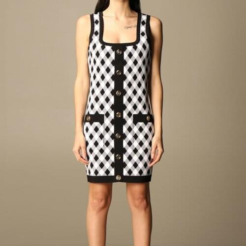 Модные платья в клетку Yoyomomozi China At AliExpress