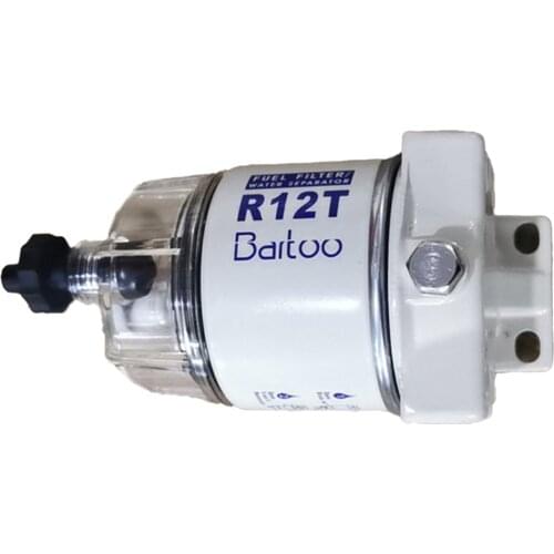 10 Micron R12T Boat Marine -on Fuel Filter Water Separator Assembly for Speedboat/Oil Tanker/Tanker
