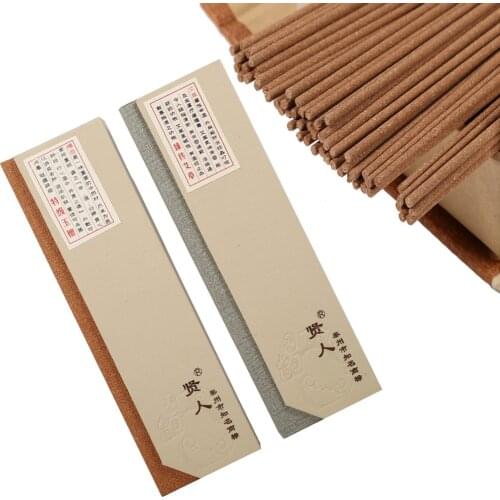 180pcs/pack Incense Natural Sticks Fragrant Wood Aromatic Chinese Incense Sticks Clean Air Auxiliary Sleep Health Incense