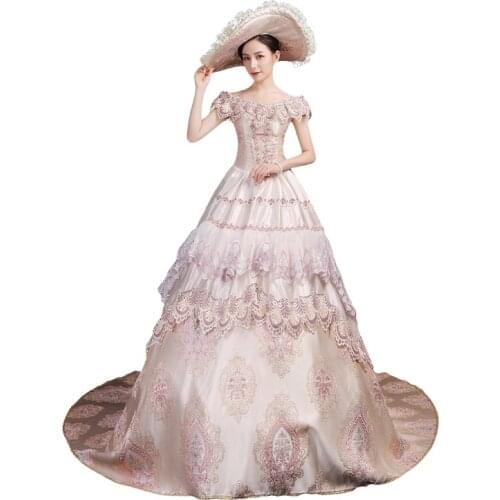 Victorian ball gown Rococo Baroque Marie Antoinette Ball Dresses 18th Century Renaissance Historical Period dress