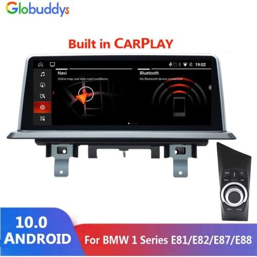 IPS 10.25inch Display,CarPlay,E87 E81 E82 Android GPS Navigation,For BMW 120 118 130,Support Radar View/iDrive/RDS RADIO