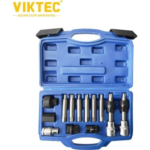 VIKTEC 13pc Alternator Freewheel Pulley Removal Set