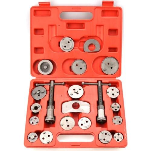 21pcs car Disc Brake Pad Caliper Brake Piston Pump Adjustment Precision Rewind Wind Back Tool Kit Car Repair Tools HWC