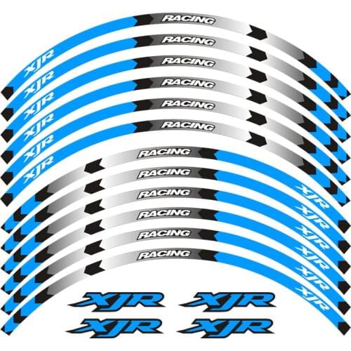 New motorcycle sticker reflective rim waterproof film 12 for Yamaha XJR 400 1200 1300