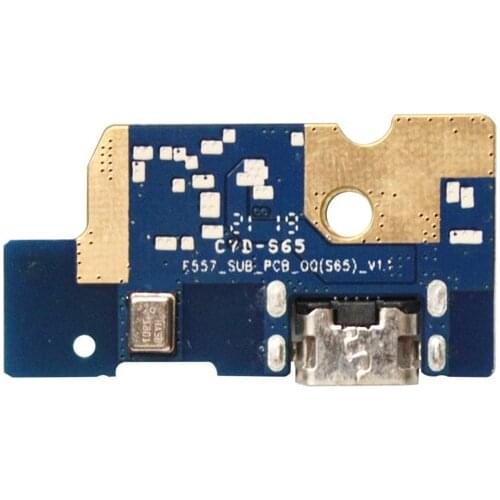 Original Microphone & USB Charging Plug USB Slot Charger Port Connector Board Parts Micro Accessories For OUKITEL C15 PRO,Used