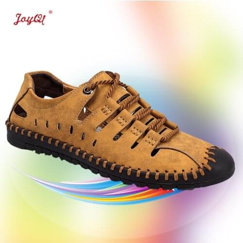 Summer fashion men sandals outdoor shoes men Baotou hollowed out beach JOY-585