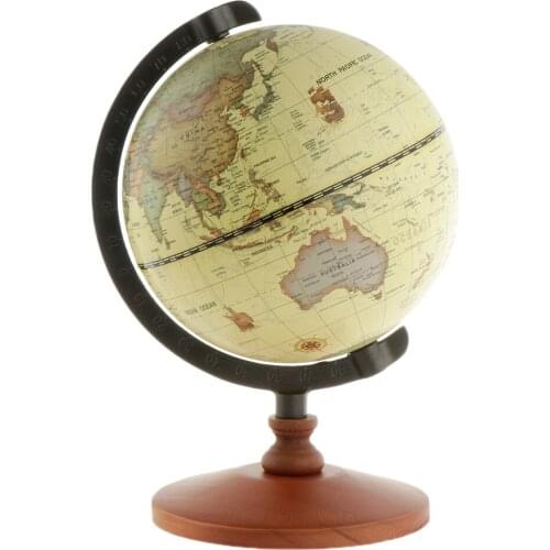 14cm Dia World Globe Constellation Map Globe for Home Table Desk Decoration Ornaments
