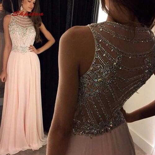 Shpitsa Womens Evening Chiffon Dresses