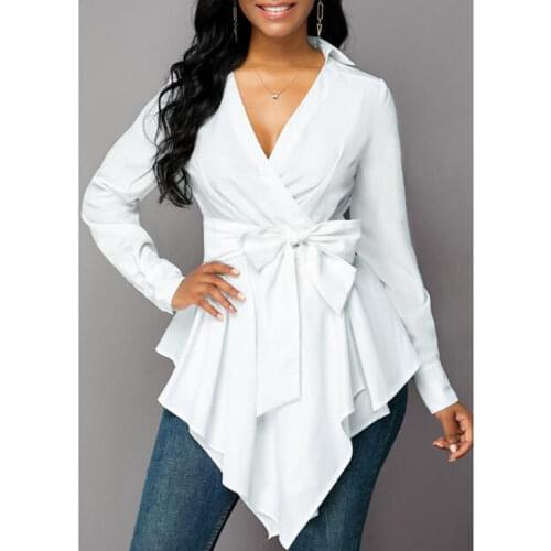 Youzhiqingnian Womens Chiffon Blouses