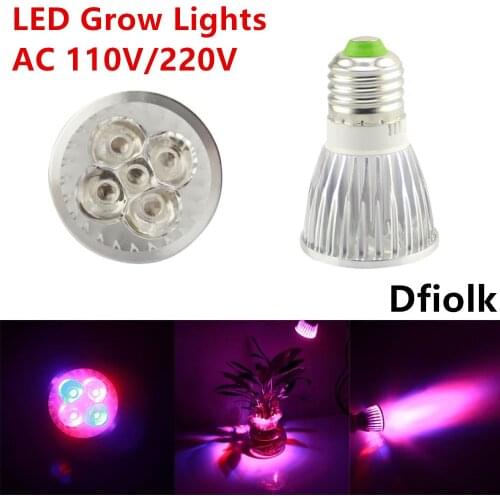 1PCS Full spectrum LED Grow lights15W E27 LED Grow lamp bulb for Cucumber Flower plant Vegetables Hydroponics system AC/85-265V