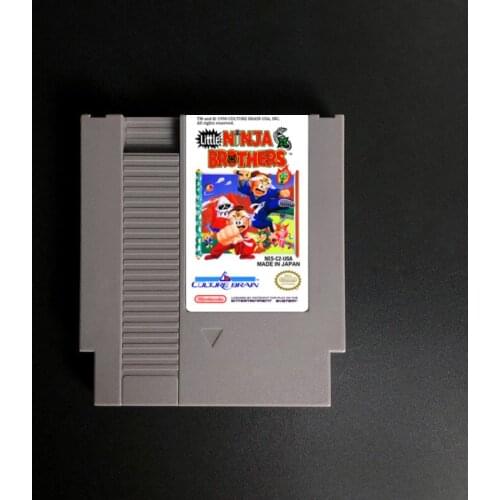 Little Ninja Brothers - 72 pins 8bit Game Cartridge