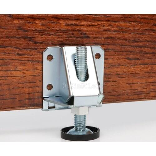 8PCS Heavy-Duty Wardrobe Level Adjustable Feet Cabinet Height Adjusting Screws Furniture Non-Slip Legs GF199