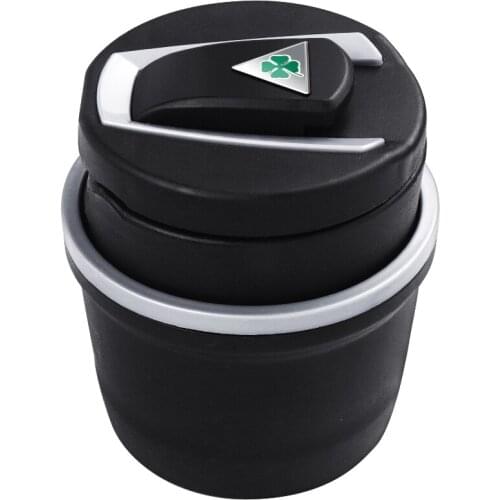Automobile ashtray garbage coin storage cup container ash tray cigar for alfa romeo giulietta spider gt car accessories