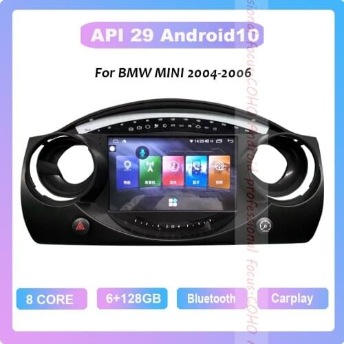 COHO For BMW MINI 2004-2006 Android 10.0 Octa Core 6+128G Car Multimedia Player Stereo Receiver Radio