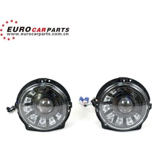 G class w463 LED M style headlights for G Wagon G500 G55 G63 front led headlamp with Bulb for the car before 2008 year