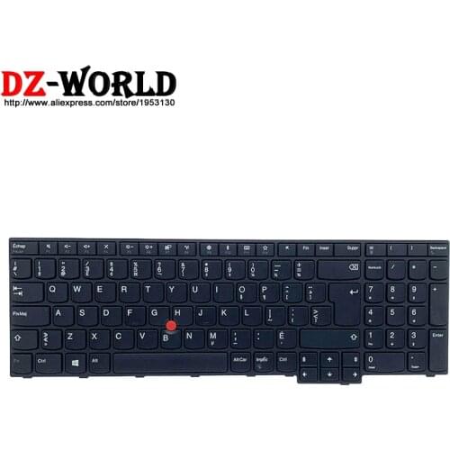 New Original Canadian French Keyboard for Lenovo Thinkpad E570 E570C E575 Laptop Teclado 01AX202 01AX162 01AX122
