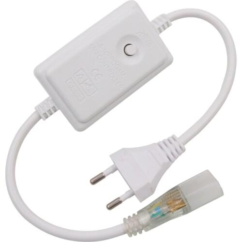 RGB LED Strip Controller Adapt 220V EU Power Supply For 8X16mm 5050 RGB Neon Light 2835 RGB LED Strip