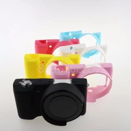 Nice Soft Silicone Rubber Camera Video Bag For SONY A5000 A5100 16-50mm Protective Body Cover Case Skin Camera Bag