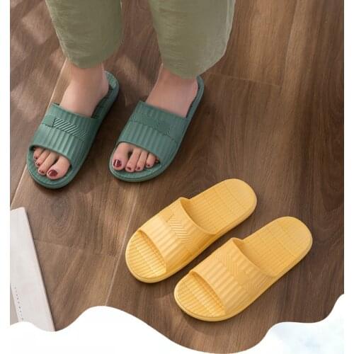 Bathroom slippers womens household bathroom bath soft-soled mens couples non-slip household slippers mens shoes