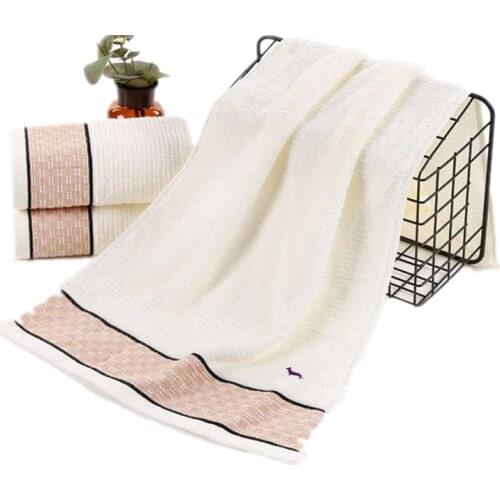 New men women kids wash face bath clean home embroidery harmont 100%cotton unisex blaine Handkerchief