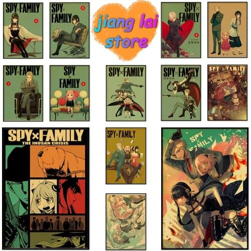 Anime Posters Kaguya-sama Love Is War For Living Room Poster Kraft Paper Home Decor Study Bedroom Bar Cafe Wall Paintings