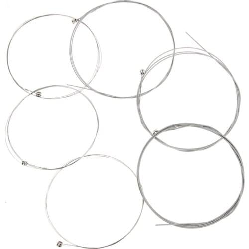 Durable 6 Pieces Replacement Strings Set For Electric Guitar Parts 010-046