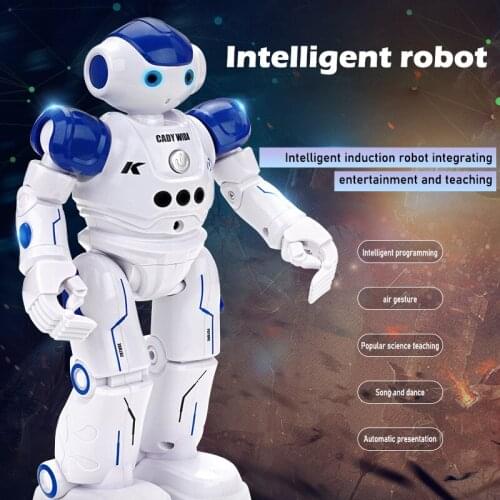 Original new product JJRC R2S puzzle remote control programming dancing robot multifunctional gesture induction childrens toy