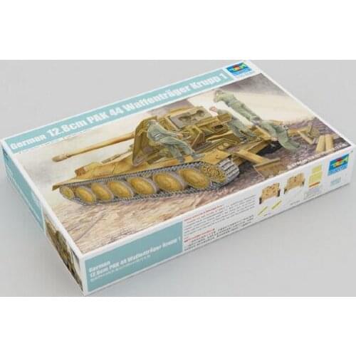 Trumpeter 05523 1/35 German 12.8cm PAK 44 Waffentrager Krupp 1 Model Kit